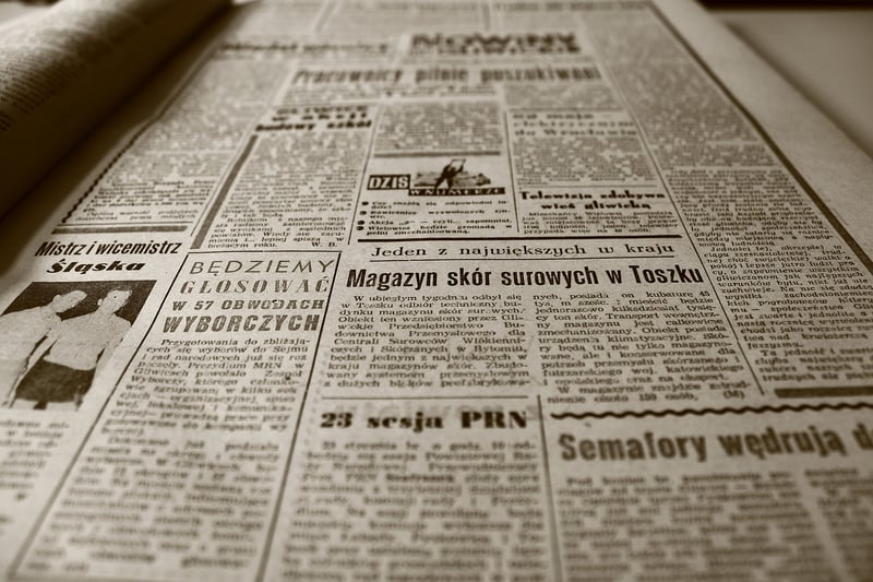 Newspaper Crafts